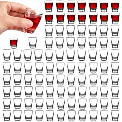 Produktbild von Borrelgläser Eiervormig, 30 ml, 48 Stück, für Shots