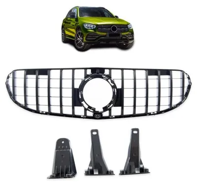 Zdjęcie produktu dla Grill chłodnicy pasujący do modelu Mercedes GLC X253, wersja po liftingu, bez pakietu sportowego AMG Panamericana GT