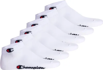 Produktbild von Champion Uni Socken, 6er Pack - Quarter Socken, Basic, Logo Weiß EU 35-38