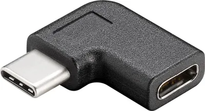 DeleyCON USB 3.0 Winkeladapter 90° - 2 Stück Für Optimale Kabelführung An PC & Laptop