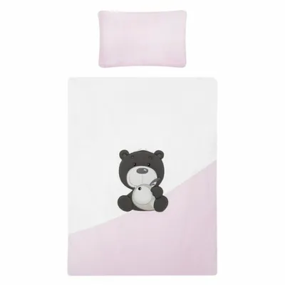 Produktbild von 3-teilige Bettwäsche Belisima LILO & LU 100/135 rosa