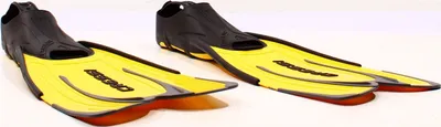 Produktbild von CRESSI Agua Fins Yellow 41/42 - Self Adjusting Flossen für Tauchen, Apnoe, Schnorcheln und Schwimmen, Gelb, 41/42