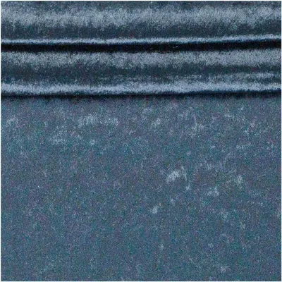 Samt-Stoff ab 0,5m Velvet Dekostoff Kostümstoff Panné Samt glänzend taubenblau