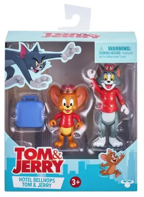 Obrázek produktu pro Tom a Jerry – sada figurek Hotel Bellhops 6,5–8,5 cm