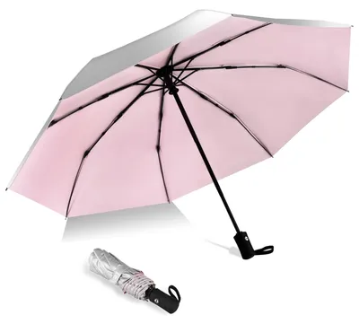 Immagine prodotto di Ombrello parasole UV da 105 cm - Ombrello automatico, resistente al vento e impermeabile