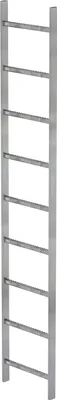 Produktbild von MUNK Schachtleiter Stahl verzinkt 400mm breit 9 Sprossen 2,52m lang