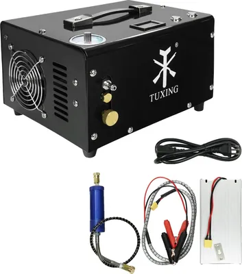 Obrázek produktu pro Vysokotlaký vzduchový kompresor TUXING, 4500 PSI, možnosti 12V/110V/220V , TXET061, 220V