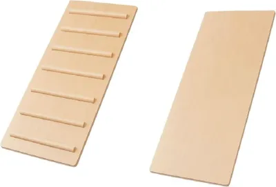 Produktbild von - Doppelseitige Kinderrutsche Holz 40x117 cm