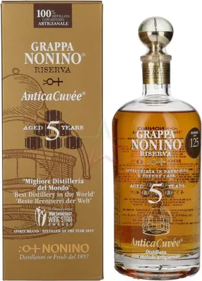 Produktbild von Nonino Grappa Riserva Antica Cuvée 5 Years Old 43 % 0,70 lt.