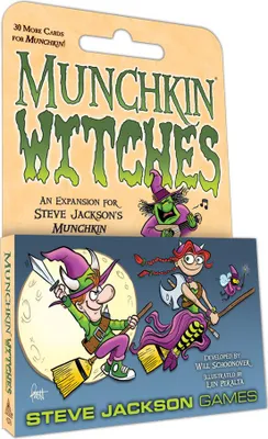 Produktbild von Munchkin Witches - Kartenspiel Erweiterung - ENG Edition