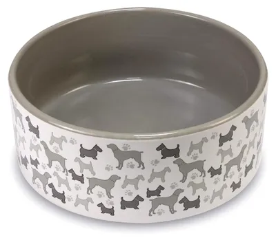 Produktbild von Keramischer Futternapf für Hunde und Katzen, rutschfest, 16 cm