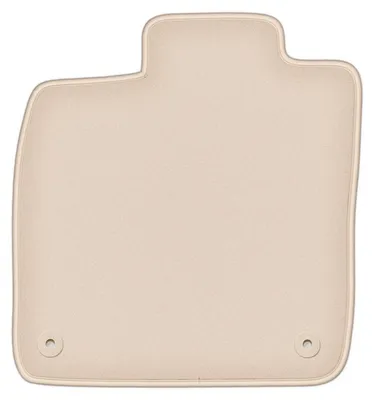 Produktbild von DURBAN Beige Velours-Fahrerfußmatte für Skoda Enyaq iV SUV (2020-)