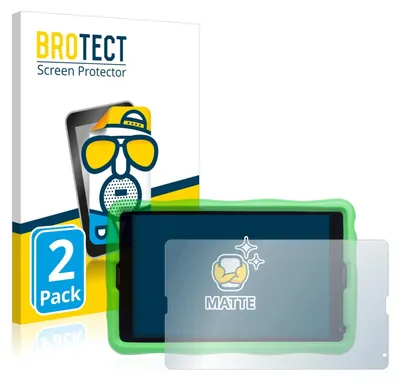 Produktbild von 2x BROTECT Schutzfolie für MEDION Lifetab E10440 Kids Displayschutz Displayschutzfolie Folie Matt Entspiegelungsfolie