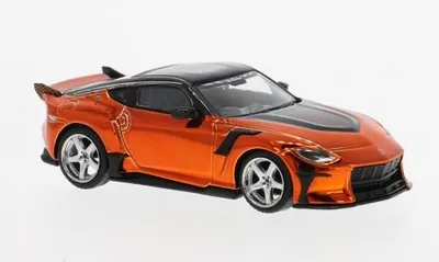 Produktbild von Tarmac Works T64G-074-OR - 1/64 - Nissan FFZ400 Fairlady Z, orange/schwarz - Neu