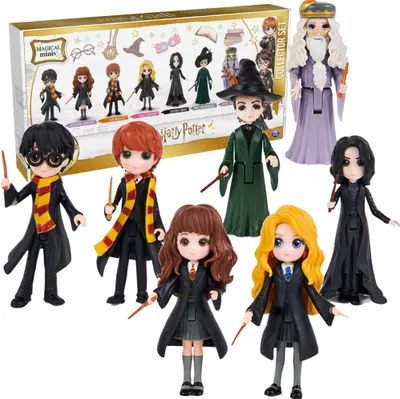 Obrázek produktu pro Harry Potter velká sada 7 figurek Hermiona Brumbál Luna 7v1.