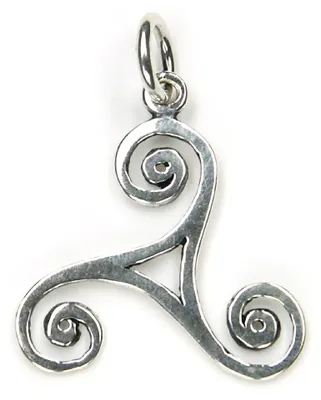 Obrázok produktu pre Drak strieborný triskelion šperk prívesok 925 striebro triskel
