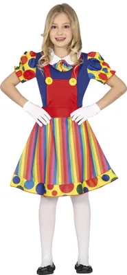 Immagine prodotto di Guirca costume da clown bambina 3-4 anni 3-4 anni
