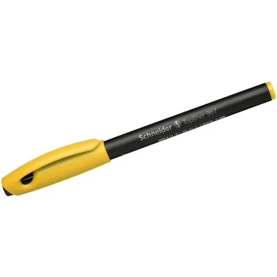 Obrázok produktu pre Schneider Schreibgeräte Topliner 967, Žltá, Čierna, Žltá, Polypropylén (PP), Kolo, 0,4 mm, 10 kusov