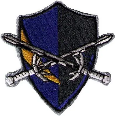 Produktbild von AUFNÄHER - Wappen Ritterschild - 02943 - Gr. ca. 6 x 6,5 cm - Patches Stick Applikation