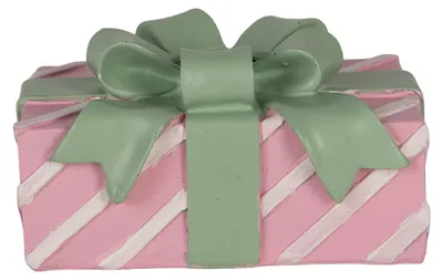 Productafbeelding van Clayre & Eef kaarsenhouder, 12x8x7 cm, roze, kunststof