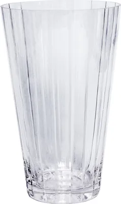 Produktbild von Glasvase geschliffen 30 cm transparent