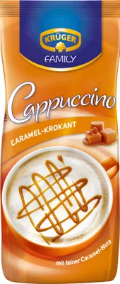 Produktbild von Krüger Family Cappuccino Caramel-Krokant | 500-g-Beutel