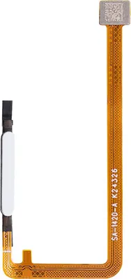 Image de Clappio, lecteur d'empreintes digitales pièce de rechange pour Samsung Galaxy A06, blanc