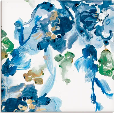 Produktbild von ARTland Leinwandbild Fließendes Wasser Größe: 30x30 cm