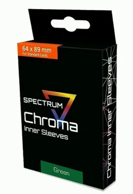Obrázek produktu pro Vnitřní návleky BCW Chroma Standard - zelené (100 ks)