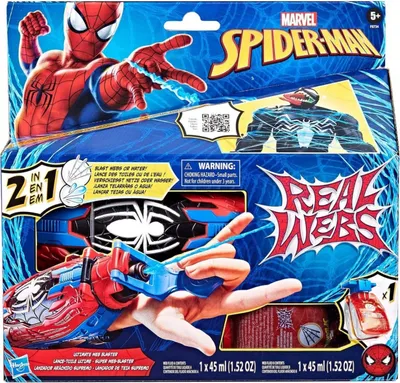 Obrázek produktu pro Spiderman Real Webs Super Web Blaster