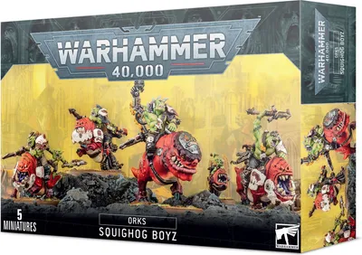 Immagine prodotto di Warhammer 40.000 Orchi Squighog Boyz