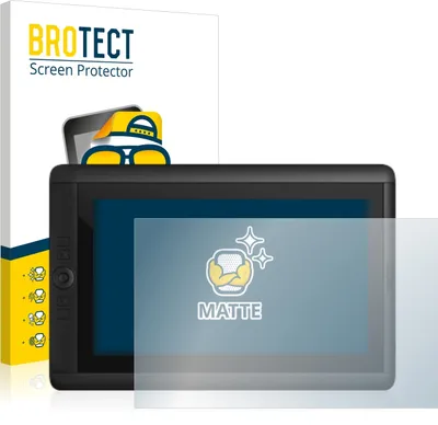 Produktbild von BROTECT Schutzfolie für Wacom Cintiq 13 HD Displayschutz Displayschutzfolie Folie Matt Entspiegelungsfolie