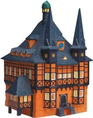 Produktbild von Rathaus Wernigerode aus Porzellan.
