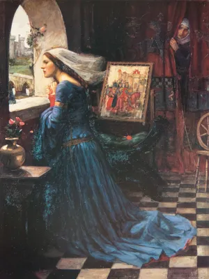 Obrázok produktu pre John William Waterhouse Art Print Obraz - Fair Rosamund, 1916 (80 x 60 cm)