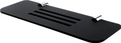 Produktbild von Nimco Nava - Duschablage, Länge 300 mm, schwarz-Plexiglas NA X330