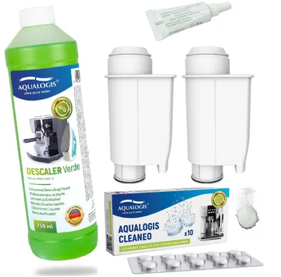 Produktbild von Philips Saeco Kaffeemaschine Wartungsset CA6706 Ersatz Intense Plus - Kompatibel mit Brita Intenza+ CA6702, Intense Plus Wasserfilter - Entkalker