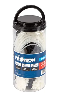 Obrázek produktu pro PREMION PREP00035 - Stahovací pásky MULTI COLOR barevné 600ks