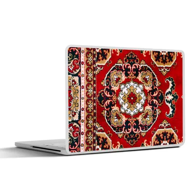 Produktbild von MuchoWow® Laptop Aufkleber Sticker Cover Persischer Teppich - Teppiche - Rot 31x22.5 cm - Laptop-Deko