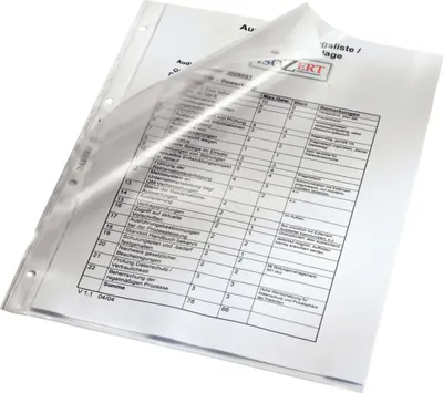 Obrázek produktu pro 100 kapes na brožury LEITZ 4784 DIN A4 transparentní zrnité 0,13 mm