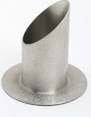 Produktbild von Mega-Leuchter, Altarkerzenhalter, für Kerzendurchmesser 4 cm Silber matt