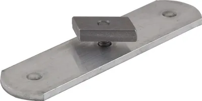 Produktbild von PITZL Durchgangslasche 31140.0000 für Geländerstütze C-Profil - Aluminium