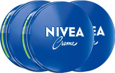 Produktbild von NIVEA Creme Feuchtigkeitspflege mit Eucerit® alle Hauttypen Unisex 3 x 400ml