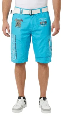 Productafbeelding van Canadian Peak Pharell heren bermudashorts, turquoise, maat S