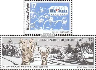 Produktbild von Briefmarken Belgien 1997 Mi 2733,2739 (kompl.Ausg.) gestempelt Sondermarken