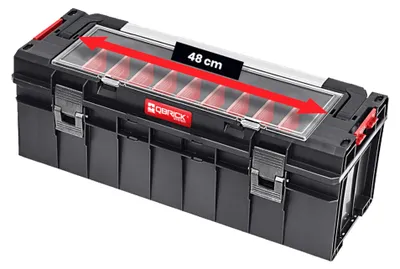 Image de Qbrick System PRO 700 Expert empilable 650 x 270 x 272 mm 29l IP54 avec 11 compartiments