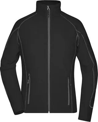 Produktbild von Leichte Outdoor-Fleecejacke black/carbon, Gr. S