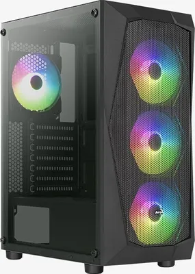 Obrázok produktu pre AEROCOOL ADVANCED TECHNOLOGIES Go Midi Falcon-A v2 MicroATX/ATX/MiniITX B/WIN - Midi/Minitower - ATX