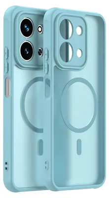 Obrázok produktu pre Techsuit - HaloFrost II MagSafe puzdro pre Xiaomi Redmi 15C 4G / Redmi 15C 5G - mentolovozelené