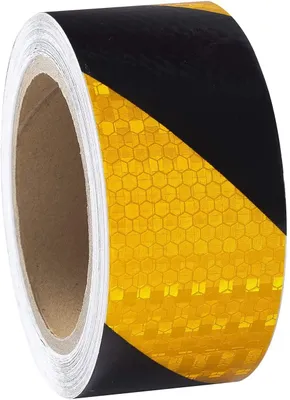 Zdjęcie produktu dla Omgoods - Taśma odblaskowa, 20 m x 5 cm - Wodoodporna taśma bezpieczeństwa