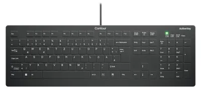 Produktbild von Cherry Contour Active Key QuickClean AK-C8112 - Tastatur